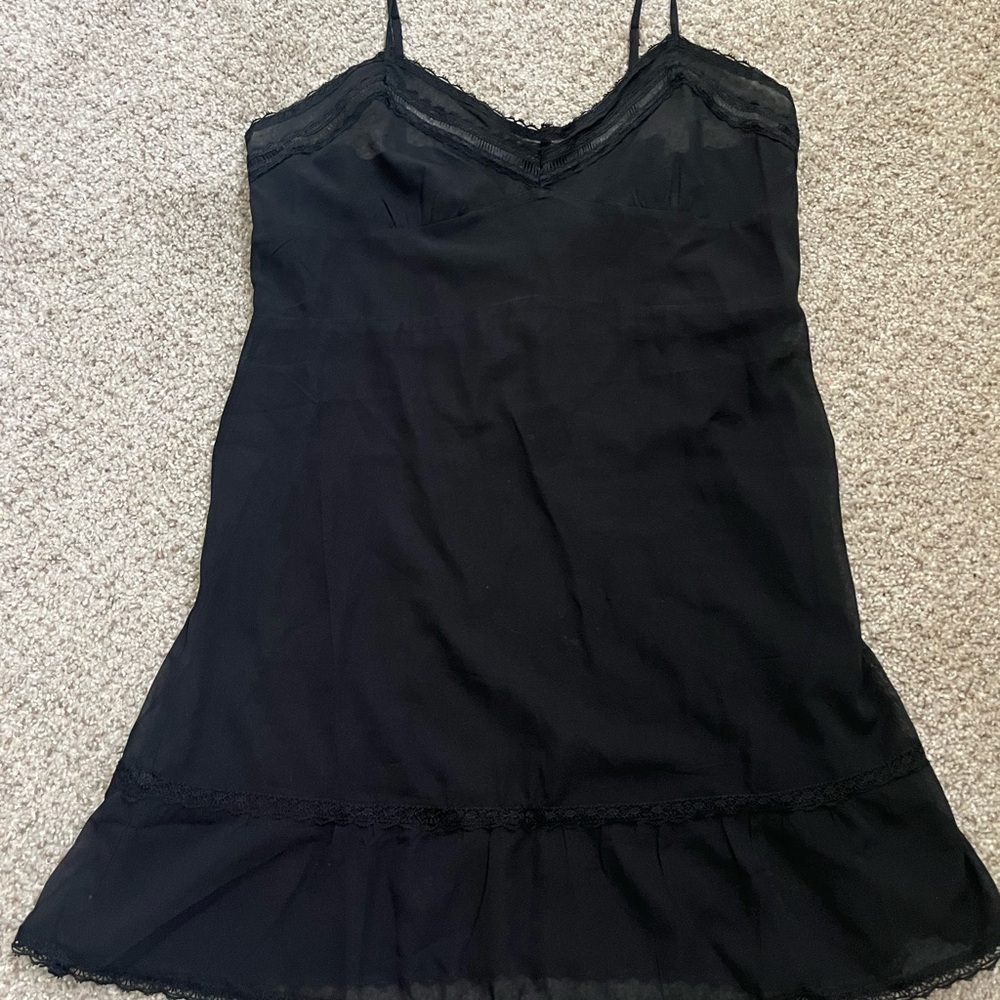 Kiki de Montparnasse Black Mini Slip